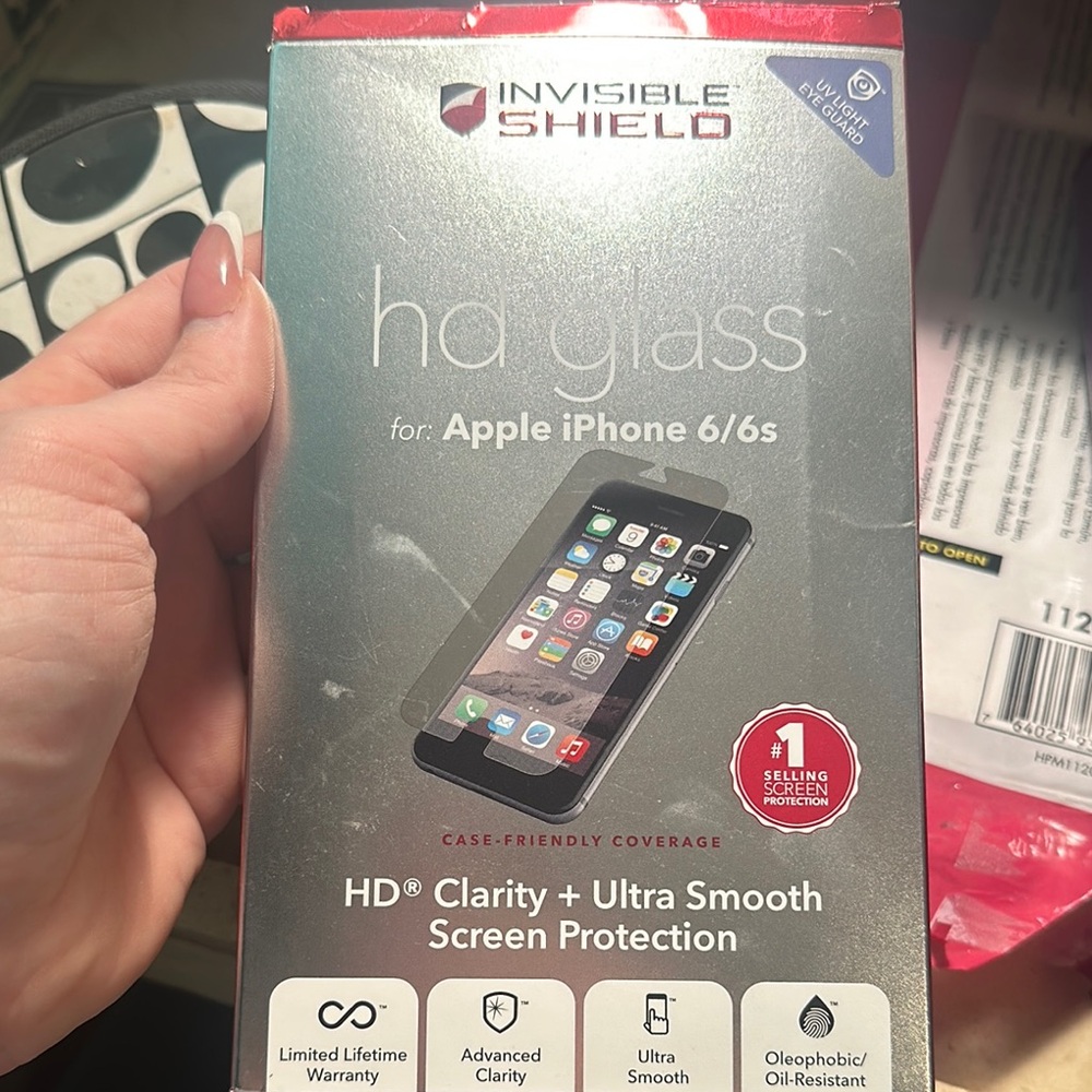 HD Glass Screen Protector for iPhone 6/6s - Clear